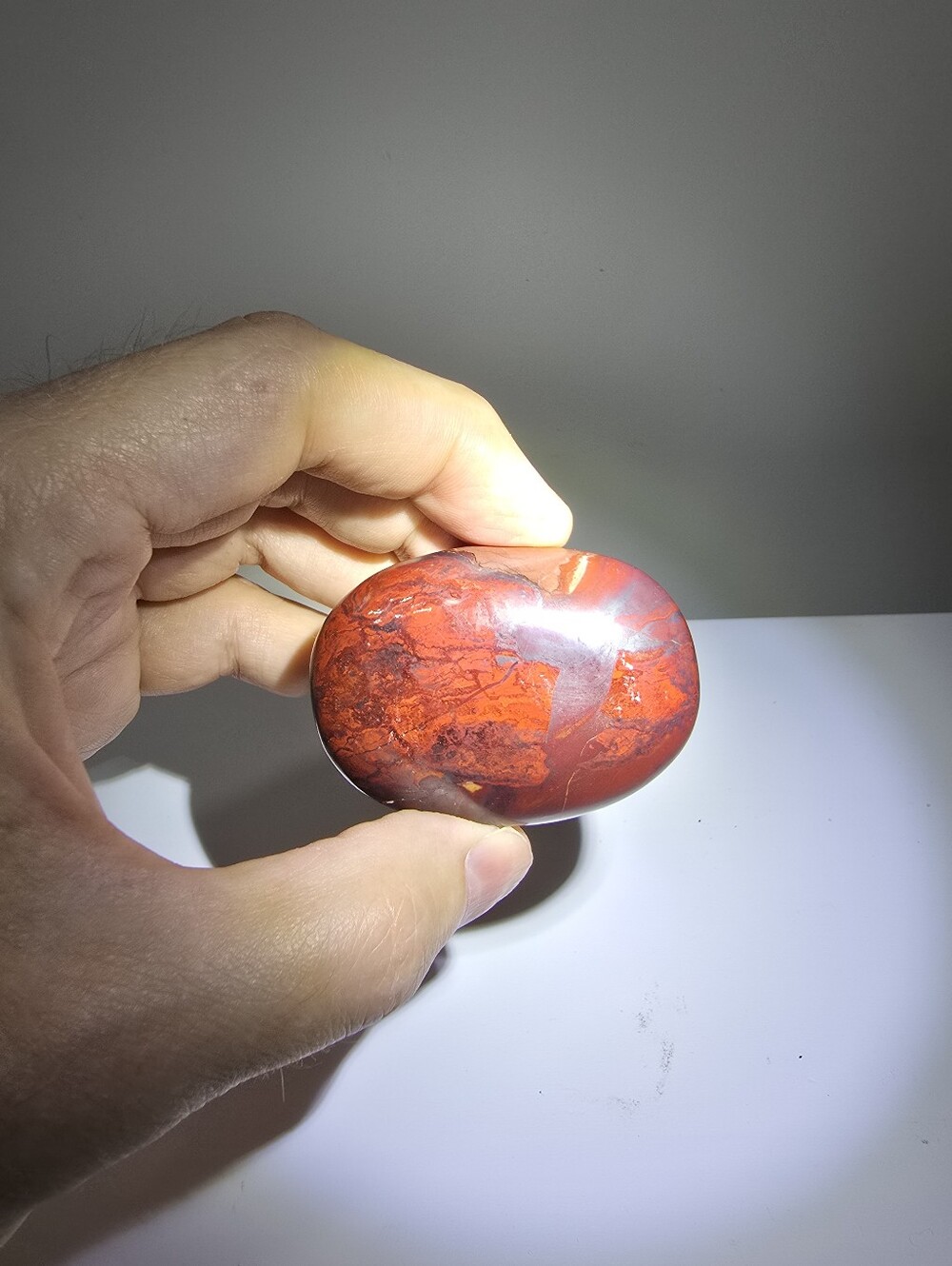 Jaspillite Crystal Palmstone #A
